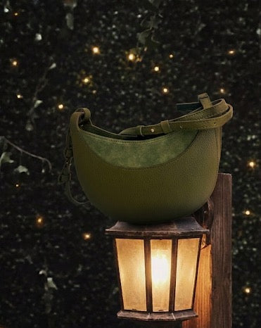 Sac Luna en cuir de luxe femme |    MAISON CRISTINO