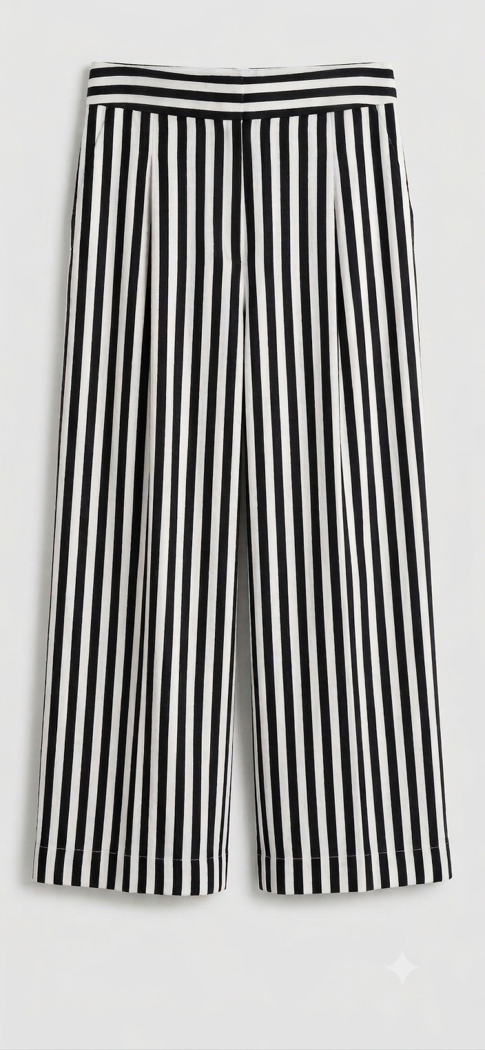 Pantalon rayé "DOLCE VITA"